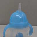Munchkin Click Lock Weighted Flexi-Straw Cup 7 Ounces, Blue