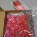 48 Pcs Valentine's Day Heart Shaped Pens Valentines Ballpoint Pens with 600 Sheets Heart Shaped Sticky Notepads Cute Note Pads Office Supplies for Valentine's Day Party Favor