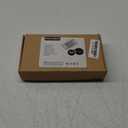 BoxWave Universal Solar Rejuva Powerpack (10000mAh) (15W), Solar Powered Backup Power Bank 10000mAh - Jet Black, Power Bank for Smartphones and Tablets