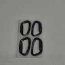 BEIFENG Auto Locking Climbing Carabiner, 25KN Black Twist Lock Heavy Duty D-Type Carabiner, UIAA Certified for Climbing, Rappelling, Rescue, Hammock, Swing