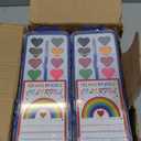 Valentines Day Gifts for Kids, 24 Pack Watercolor Paint Set with Paintbrush for Kids, Prizes Exchange Gifts Valentines Party Favors for Preschool Classroom School