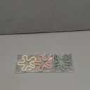 Fu Store 3 Pack Coral Flower Ring Teether Baby Teething Toys Silicone Teether Ring Toys for Babies 0-6 0-12 0-24 0-36 Months Easy to Grasp Clean Infant Teething Relief Soothing Sore Gums