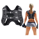 Prodigen Weighted Vest for Women and Men 12 Lbs with Reflective Stripe and Double Adjustable Buckle Straps Weight Vests for Strength Training, Jogging, Cardio, Weight Loss