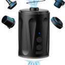 Electric Air Pump,Rechargeable Paddle Board Air Mattress Pump Battery Powered Air Pump with Camping Light,4 Nozzles for Air Mattress Beds, Swimming Ring, Pool Floats/Toys