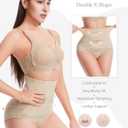 Dulchany Tummy Control Shapewear Panties for Women Body Shaper Seamless Underwear Panty Girdle (XXXL)