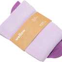 Wellow Wide Calf Compression Socks, Knee High Support, Fit for Men & Women, 18-25 mmHg, Made with Viscose from Bamboo (X-Large, Orchid Solid)