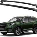 165lbs Roof Rack Cross Bars Compatible with Subaru Forester 2014-2026 Aluminum Crossbars Rooftop Cargo Bars Kayak Bike Luggage Snowboard Carrier