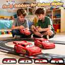 JOI MEW Wall Climbing RC Car Toy with Expression Stickers, 360 Rotating Remote Control Stunt Car, Rechargeable Toy Car for Kids Boys Girls Ages 3-12 Indoor Gift
