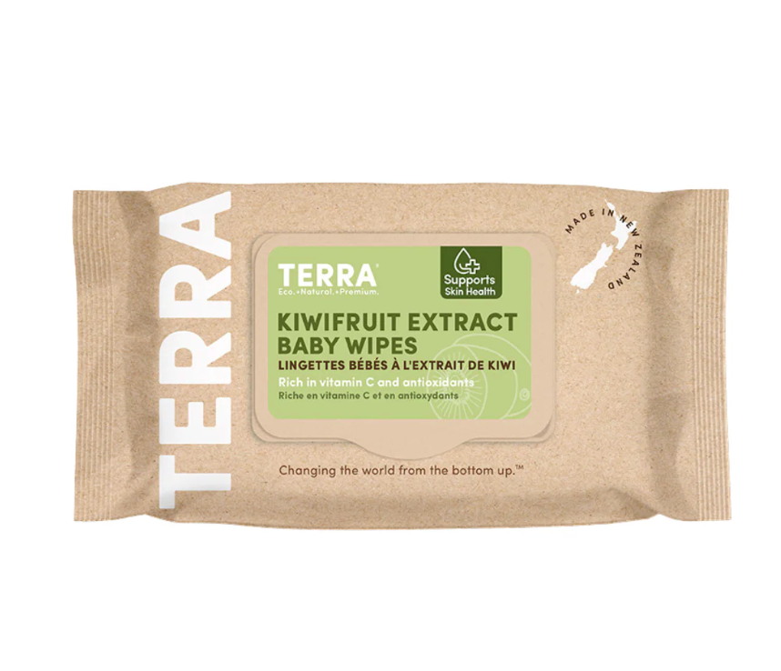 Buy TERRA Kiwifruit Extract Baby Wipes in NZ 