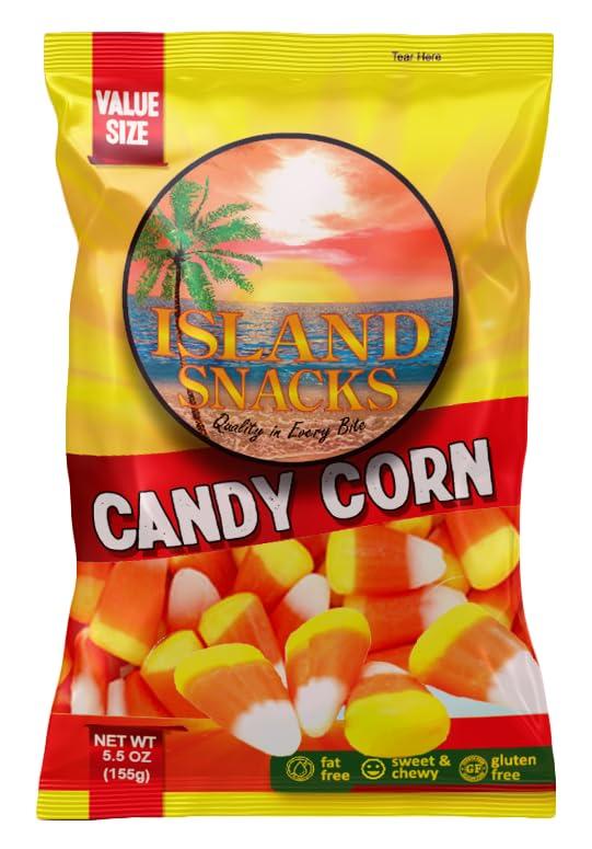 6 x Island Snacks Candy Corn, 7 Ounce, 6 Count (EXP 11/16/25)