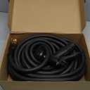 Expandable Garden Hose, New Patented Water Hose 100ft with 10 Function Spray Nozzle, 40 Layers Innovative Nano Rubber Water Hose, No Kink Leakproof Easy to Move & Store (Black)