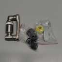 Universal 1080 Swivel Bathroom Faucet Extender with 2 Modes Rotating Faucet Attachment Aerator for kitchen Sink Brushed Nickel