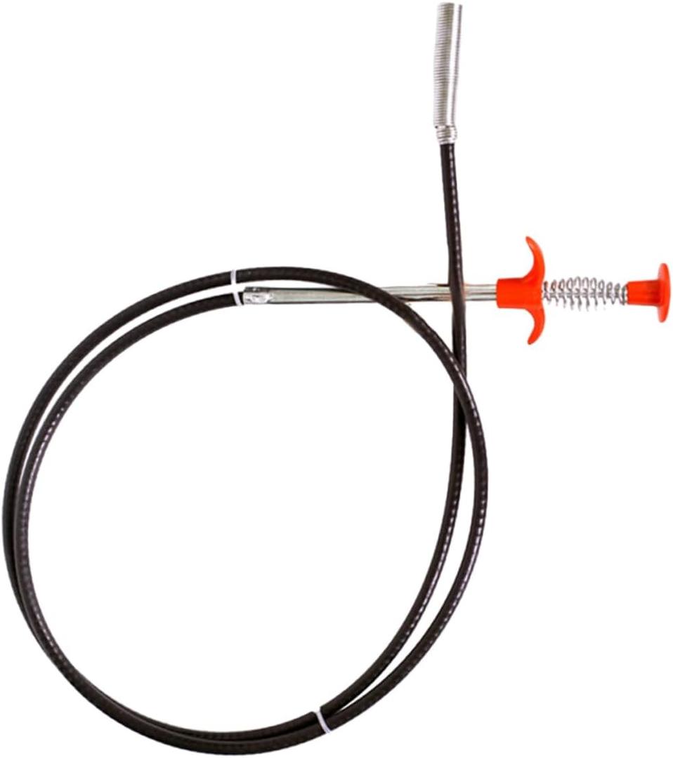 Junk Sewer Dredge Tool Spring Hair Remover Efficient Drain Grabber for Clogged Pipes