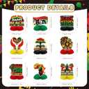 2 x Black History Centerpieces Black History Month Decorations Black History Decorations Black History Month Table Decorations Black History Month Centerpieces for Black History Month Party Supplies