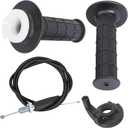 Mini Bike Throttle Assembly Throttle Cable for Honda XR50R XR70R CRF50 CRF70 XR75 XR80R Z50R XR100R Pit Bike Dirt Bike 22mm Twist Throttle Accelerator