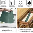 Sapid Extra Large Silicone Sheet for Crafts, Thick Silicone Jewelry Casting Mats, Nonstick Nonslip Silicon Mat for Epoxy Resin, Art Painting, Heat- Resistance Counter Mat (20"27.9", Dark Green)