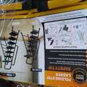 6 Step Ladder with Tool Platform,Folding Step Stool with Handrails,Sturdy& Portable Steel Ladder with Wide Pedal,Portable Safety Ladder for Adults Painting Home Outdoor Garage (Yellow Color)