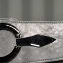 VONMELLI Wide Elastic Waist Belt Women Hip Belt Vintage Stretch Belt with Silver Ring Clasp (XS: Fit Waist 22-26 Inches)