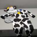 SPOOKTACULAR CREATIONS SIZE 3T, 3 piece COW COSTUME FOR KIDS ( Cow )