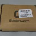 goldenwarm 25Pcs Cabinet Bar Handles Brushed Brass Dresser Drawer Pulls 3-3/4in(96mm) Kitchen Cabinet Hardware Modern Dresser Hardware Cupboard Door Pull Handles (3-3/4in Hole Centers)