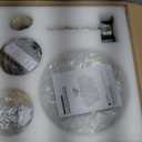 Fandelier Ceiling Fan with Light 20 Gold Flower Chandelier Ceiling Fan with Lihgts Remote Control Modern Crystal for Girl's Bedroom,Nursery,Living Room