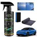 ROXAI Car Coating Spray, 17.6 oz Hydrophobic Ceramic Spray Wax for Paint Protection, Quick Detailer Waterless Wash & Sealant, Adds Gloss & Smoothness, Long-Lasting Shine for Cars, Trucks, SUVs (EXP 03/29/29)