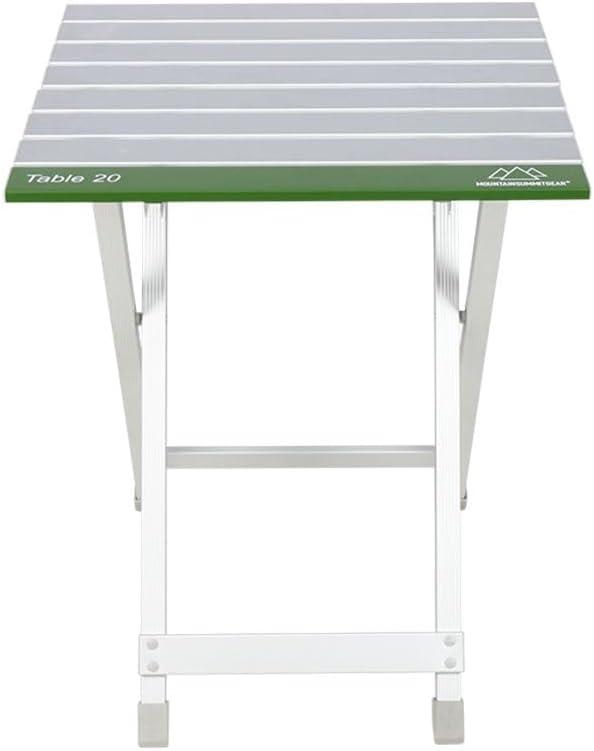 Portable Folding Camping Table 4 Sizes - Micro, Small, Standard & Large | Lightweight Aluminum Outdoor Camp Table for Camping, Picnic, Beach, Kitchen (Standard Table)