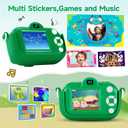 Kids Camera Boys Toys for 3 4 5 6 7 8 9 Years Old Boys, 48MP Dual Lens Kids Digital Camera Christmas Birthday Gifts, 1080P HD Video Selfie Toddler Camera with 32G SD Card
