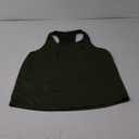 NELEUS Men's 1 Pack Dry Fit Green Muscle Tank Workout Gym Shirt, L