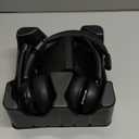 Wireless Headset with Mic for Work, Bluetooth 5.3 Headsets with Microphone and Detachable Earpads, 50H Playtime with Charging Base, Noise Cancelling Headphones for Work with Mic Mute