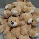 MorisMos 14 Piece Teddy Bears Bulk Baby Shower,14 Inch Cute Teddy Bear Stuffed Animals Plush, Small Stuffed Bears, Centerpiece Decoration, Brown, White, Dark Brown (14 Pcs Elegant)