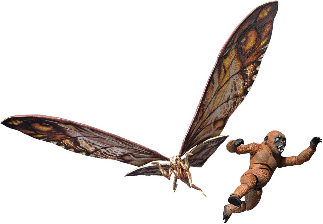 TAMASHII NATIONS - Godzilla x Kong: The New Empire - Suko & Mothra from Godzilla x Kong: The New Empire (2024) S.H.MonsterArts Action Figure