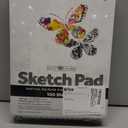 Sketch Pad 2-Pack - 9x12 Drawing Pads for Kids 9-12, Teens - 64lb (95gsm) Art Paper - Spiral Perforated 100 Sheets Each - Sketch Book for Kids, Art Sketchbook for Dry Media