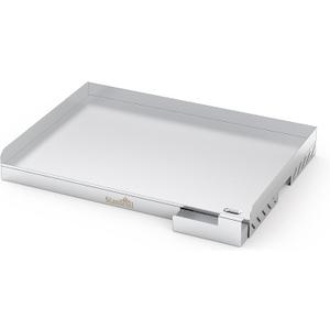 Stanbroil Stainless Steel Universal Griddle for Charcoal/Gas Grills, 23" x 16" Rectangular Cooking Griddle with Removable Grease Drip Tray