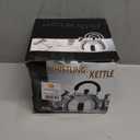 ABOOFAN Whistling Tea Kettle Stainless Steel Stove Top Whistling Water Kettle Hot Water Boiler Pot with Ergonomic Handle 2L Blue, 18.50 X 18.50 X 18.00 CM