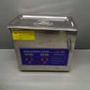 Heated Ultrasonic Parts Cleaner 3L Industrial Ultrasonic Carburetor Cleaner Machine with Digital Timer, Ultrasonic Parts Cleaner Automotive for Coin Dental Watch Cleaning, 110V