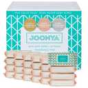 JOONYA Unscented Baby Wipes Plant-Based, Fragrance-Free Bulk Diaper Wipes | Hypoallergenic, Non-Toxic & Biodegradable Wet Wipes for Sensitive Newborn Skin | 24 Packs of 80 (1,920 Total)