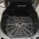 Chefman Crispinator Air Fryer 7-in-1 with 8 Qt Capacity, 450F Max Temp & TurboFry Pro Technology for Fast, Even Results, Bake, Broil, Dehydrate, Viewing Window, Nonstick Ceramic-Coated Basket