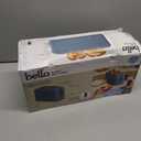 bella 4 Slice Slim Toaster, Fits-anywhere Kitchenware, 6 Setting Shade Control with Reheat & Cancel Buttons, Fits Sourdough, 10 Long Slot, Anti Jam & Auto Shutoff, 900 Watt, Surf