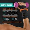 ComfyBrace Copper Infused Wrist Brace/Hand Brace/Wrist Support for Carpal Tunnel Syndrome, Arthritis, Tendonitis For Men and Women (Left Hand, Small/Medium)