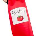 fun shack Ketchup Costume Red Food Funny Halloween Costumes One Size (FN4511-US)