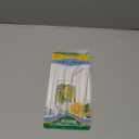 Shatter Resistant Borosilicate Glass Straws, Dishwasher Safe - 9 Inch Bent Reusable Straws 8mm with Cleaning Brush, Fits 12-20oz Cups for Iced Coffee & Cocktails, BPA Free (Clear)