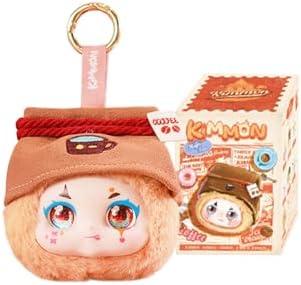 CALEMBOU Plush Blind Box, Kawaii Kimmon High Tea Series Stuffed Blind Box Keychain, Kawaii Mystery Vinyl Plush Toys Collectible for Birthday Gift