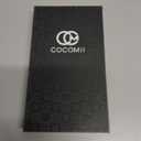 Cocomii - Rectangle Case Compatible with iPhone 16 - Compatible with MagSafe, Carbon Fiber Texture, Aramid Pattern, Glossy, Magnetic Phone Case for iPhone 16 6.1 inch, Black