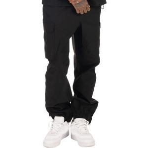 Pro Club Men's Nylon Cargo Pants (Large, Black)