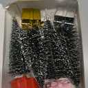 Mini Christmas Tree with Lights, 4 Pack Tabletop Christmas Tree with LED Lights for Indoor Christmas Decorations Holiday Party Ornagment, Christmas Centerpieces for Tables New Year Decoration(4)