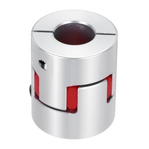 MECCANIXITY Aluminum Shaft Coupling Shaft Coupler 8mm to 14mm Flexible Spider Coupling L35mm x D30mm Coupler Jaw Spider Shaft Joint Connector for 3D Printers DIY CNC Router Milling Machine