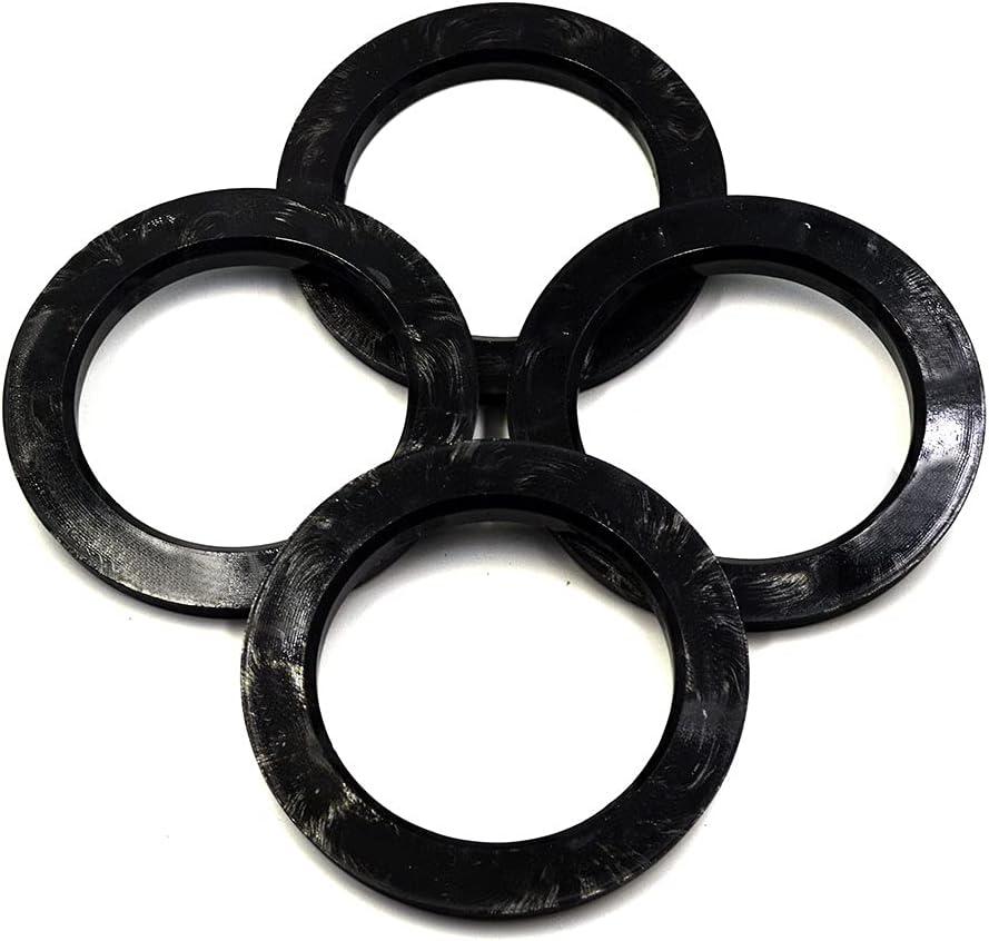 78.1 to 108 Hub Centric Rings, Black Plastic Hubcentric Rings Compatible with Chevy Silverado Tahoe GMC Sierra 1500 Yukon XL, Pack of 4