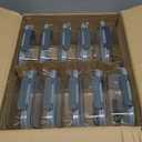 KOMUEE 10 Packs 30 Oz Glass Meal Prep Containers,Glass Food Storage Containers with Lids,Airtight Lunch Bento Boxes,Microwave,Freezer and Dishwasher,Gray