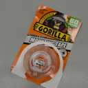 Gorilla Tough & Clear Double Sided Mounting Tape, Clear Tape, 1" x 150" (Pack of 1) - Weatherproof for Indoor or Outdoor